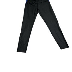 Zella Kids Black and Blue Leggings